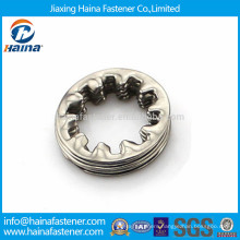 DIN6797 A stainless steel toothed lock washer,internal teeth lock washer